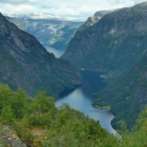 Nærøyfjorden from the top